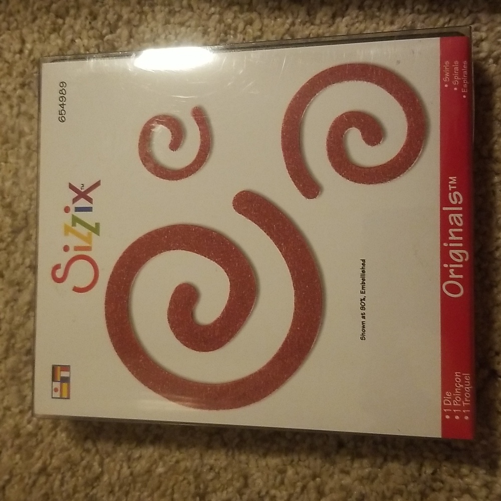 Sizzix Originals Swirls die